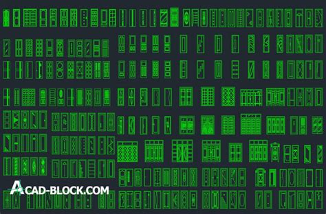 Free Block Doors Dwg Download Autocad 2d Free Cad Blocks