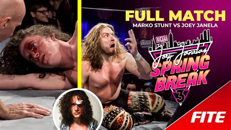 Joey Janela Vs Marko Stunt I Spring Break Gcw Jjsb Youtube