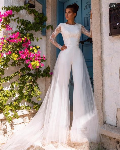 23 Elegant Wedding Jumpsuit Designs The Glossychic