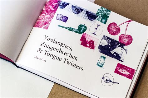 Virelangues Zungenbrecher Tongue Twisters On Behance