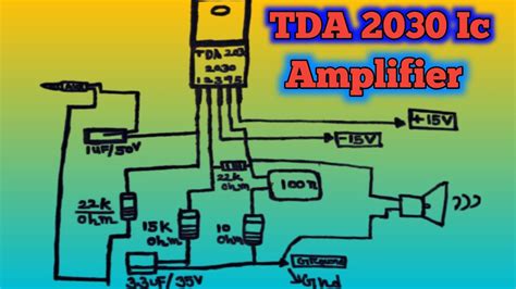 Tda2030 Ic Circuit Diagram