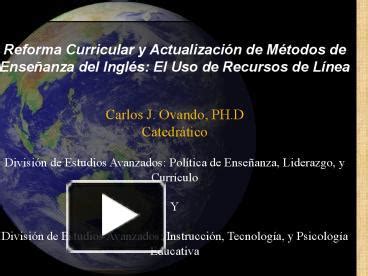 PPT Reforma Curricular Y Actualizaci PowerPoint Presentation Free