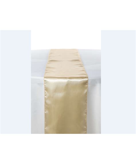 Chemin De Table Beige Satin X Pcs Passiondecor Be