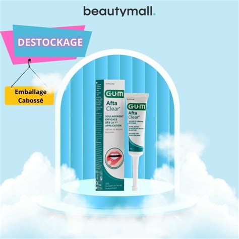 Gum Aftaclear Gel 10ml Destockage Beautymall