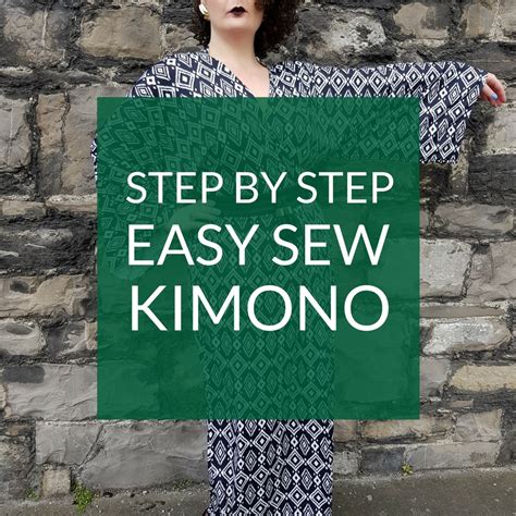 Step By Step Easy Sew Kimono