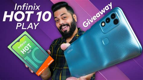 Infinix Hot 10 Play Unboxing And First Impressions Giveaway Helio