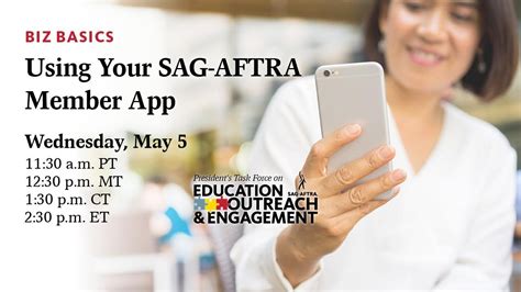 Biz Basics Using Your SAG AFTRA Member App YouTube