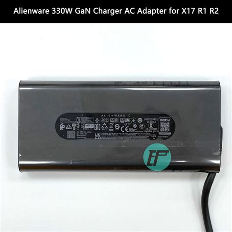 DELL Alienware 330W GaN Charger AC Adapter Slim For X17 R1 R2