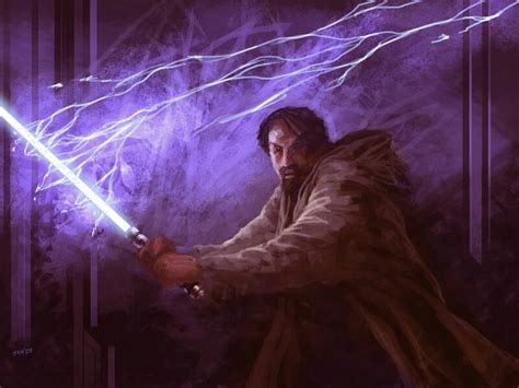 Jedi deflecting sith lightning | Star wars images, Star wars rpg, Star ...