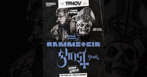 Tomarock Produ Es Apresenta Steinstern Rammstein Cover E Ghouls