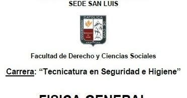 FISICA GENERAL UCCUYO SAN LUIS AÑO 2017 Unidad Nº 1 MAGNITUD