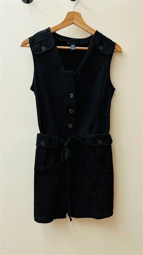 Black shirt dress, Women's Fashion, Dresses & Sets, Dresses on Carousell