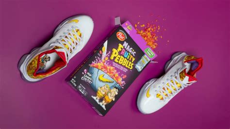 Nike Y Lebron James Lanzan Una Colaboración Con Sus Cereales Favoritos Fruity Pebbles Fayerwayer