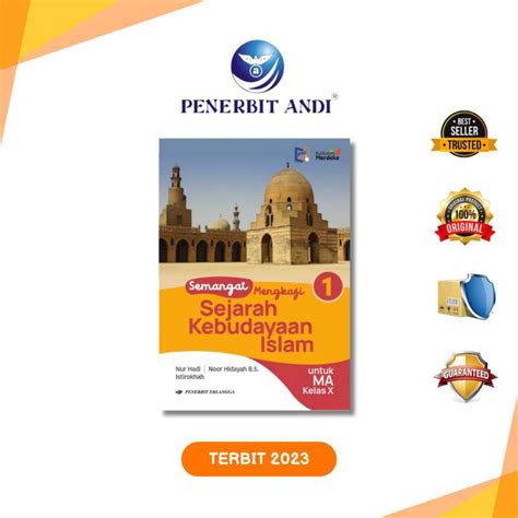 Jual Buku Pelajaran Semangat Mengkaji Sejarah Kebudayaan Islam Ma Kelas