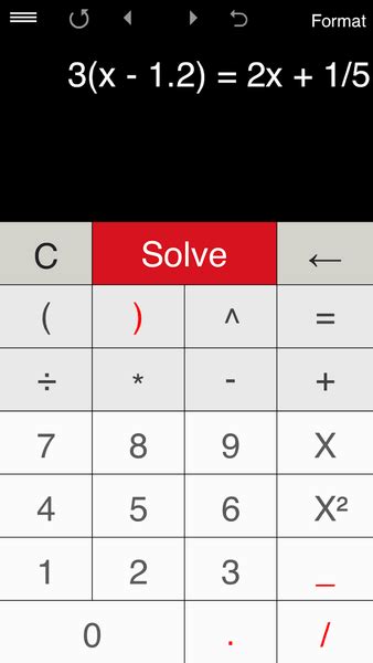 برنامه Equation Solver دانلود بازار