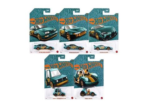 Hot Wheels Set Miniaturas Aniversário Anos Verde E Dourado em Promoção é no Buscapé