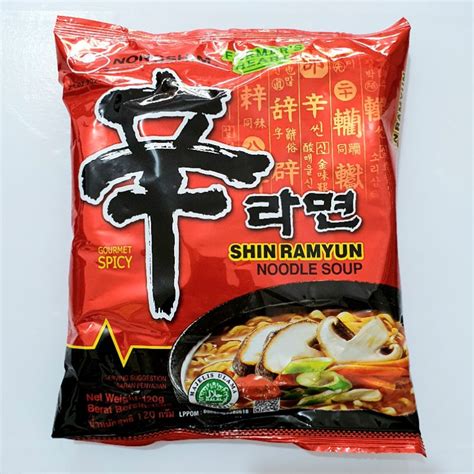 Jual Nongshim Shin Ramyun Spicy 120g Shopee Indonesia