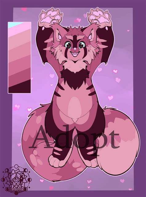 Red Panda Adopt Open By Sanityfox On Deviantart