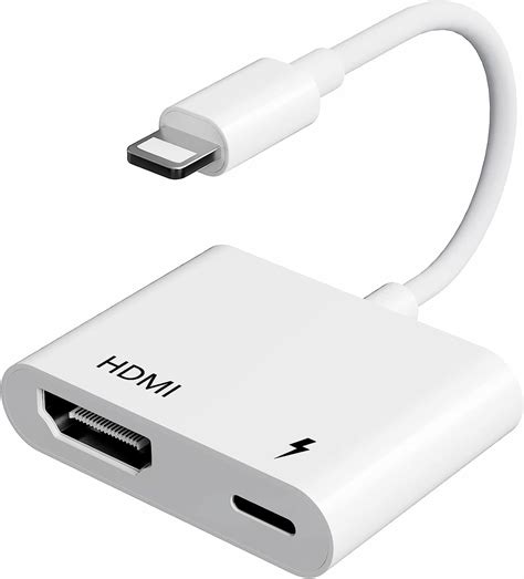 Anytrox iPhone HDMI Adapter - No Power Needed, 1080P, Compatible with ...
