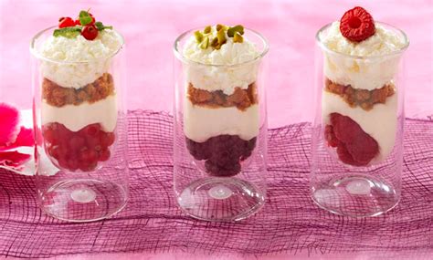 Recette Trio De Verrines Aux Fruits Rouges Faciles Recette Dessert