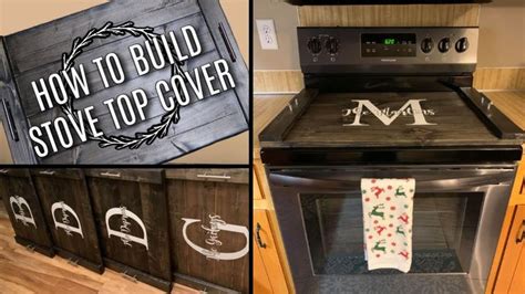 How To Make A Stove Top Cover Serving Tray Noodle Board Youtube