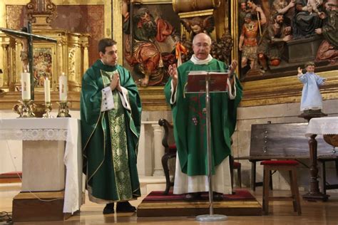 La despedida del sacerdote Juan Carlos Fraile de Rioseco en imágenes