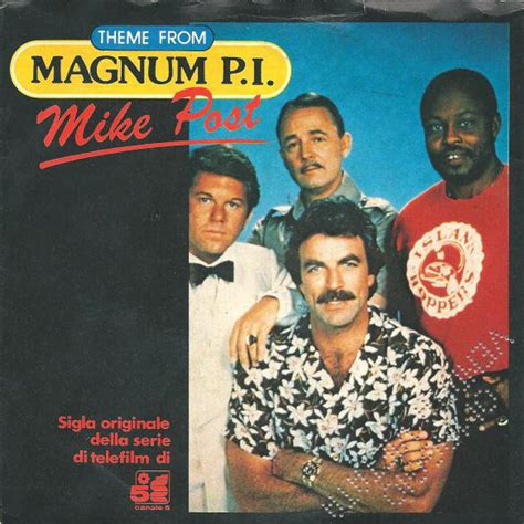 Mike Post Theme From Magnum P I Gumbus Red Vinyl Discogs