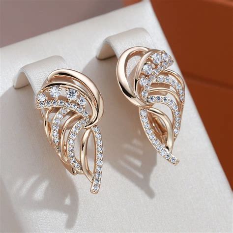 Luxury Full Zircon Vintage Texture Drop Earrings For Women In 2024