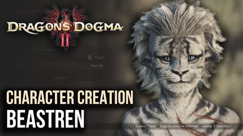 Dragons Dogma 2 All Customization Options Beastren Female Character