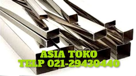 Jual Hollow Stainless Steel 5×10 Mirror Ba Hairline Harga 2021