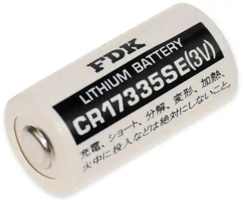 FDK CORPORATION FDK Lithium Batterie CR 17335SE 2 3A Zelle 3 V 1800