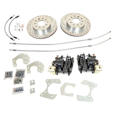 The Right Stuff ZDCRD02S Drum To Disc Drilled And Slotted Rear Brake