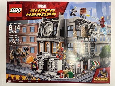 Lego Sanctum Sanctorum Showdown Marvel Super Heroes 76108 New Sealed 673419281782 Ebay