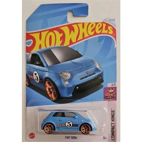 Compact Kings Fiat 500e Universo Hot Wheels