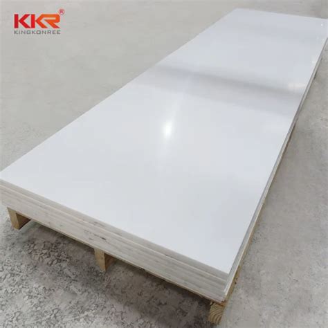 Building Materials Resin Modified Acrylic Solid Surface Slab Sheet