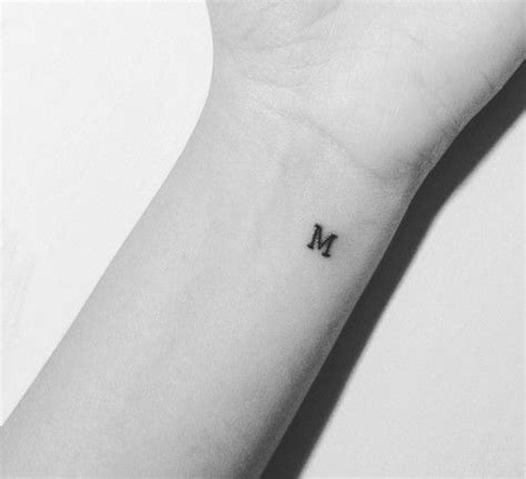 Letter M Tattoo Idea For Right Wrist Tattoos Letter M Tattoos M Tattoos ...