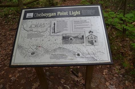 Cheboygan Lighthouse Ruins, Cheboygan State Park - Travel the Mitten