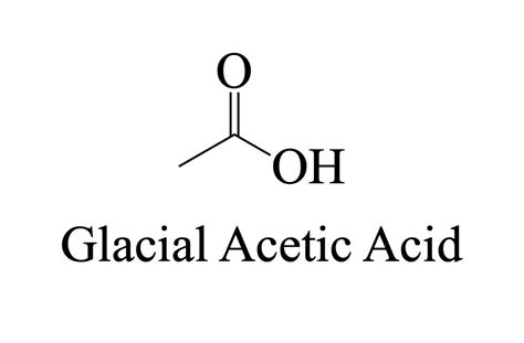 Glacial Acetic Acid Structure