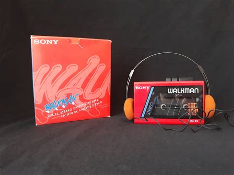 Very Rare Sony Walkman Cassette Player Sony Cassette Player Walkman Cassette Sony Wm 22