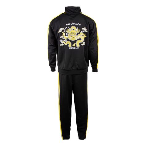 Black & Yellow Tracksuit - Exclusive | Bruce Lee Store