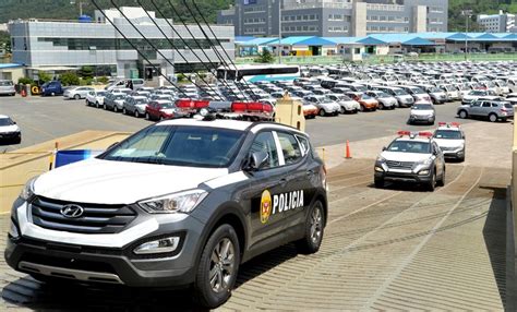 Hyundai Motor To Provide 800 Units Of Santa Fe Based Police Cars To The