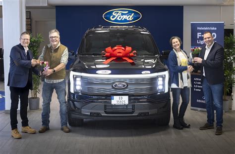 Ford Initiates Deliveries Of F 150 Lightning In Europe Starting With