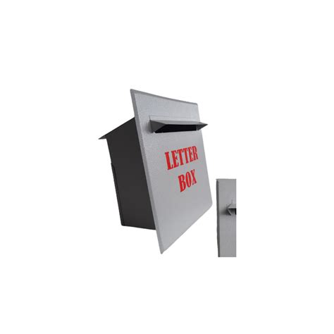 Steel Letter Box Hardware Homeware And Lifestyle