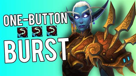 Sub Rogue One Button BURST Macro PvP WoW Battle For Azeroth 8 1