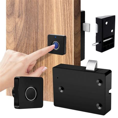 Buy Smart Electronic Cabinet Locks Kit Set, Fingerprint Lock for Box ...