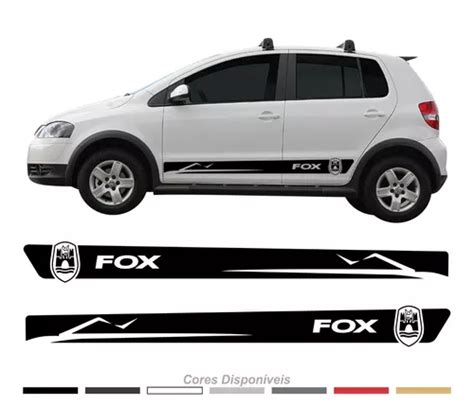 Adesivo Volkswagen Fox Faixa Lateral Personalizado Fp