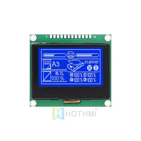 2 Inch 128 X 64 LCD Graphic Liquid Crystal Display Module 12864