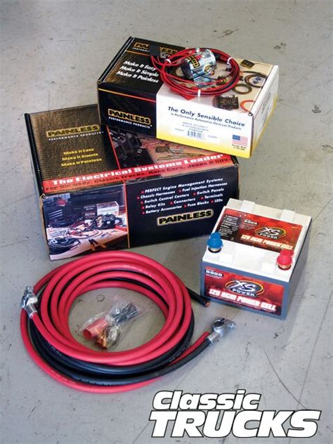 Battery Relocation Kit Install Classic Trucks Hot Rod Network