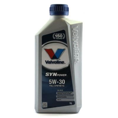 Olej VALVOLINE SYNPOWER 5W30 XTREME C3 XL III 6L 6897545583