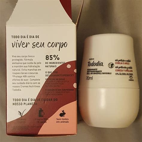 Natura Tododia Desodorante Antitranspirante Cereza Y Avellana Reviews